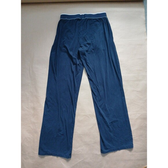 Lacoste Pajama Pants Mens Medium Navy Blue Sleepwear Loungewear - Picture 7 of 7